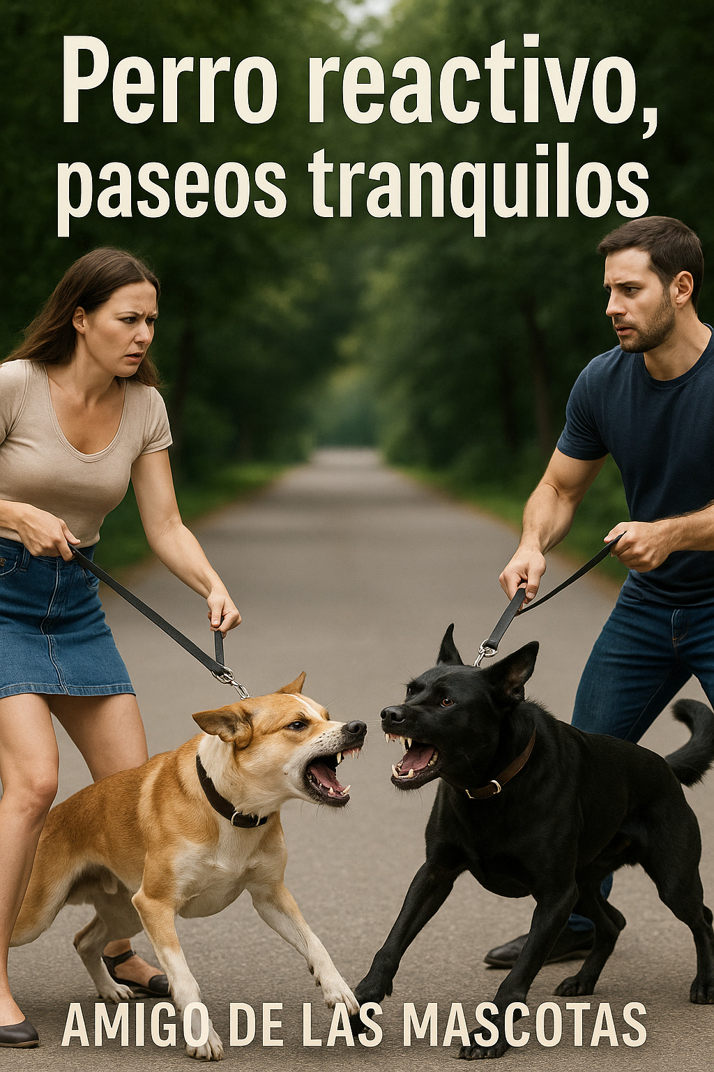 Perro reactivo: plan de 30 días para paseos tranquilos sin ladridos ni tirones