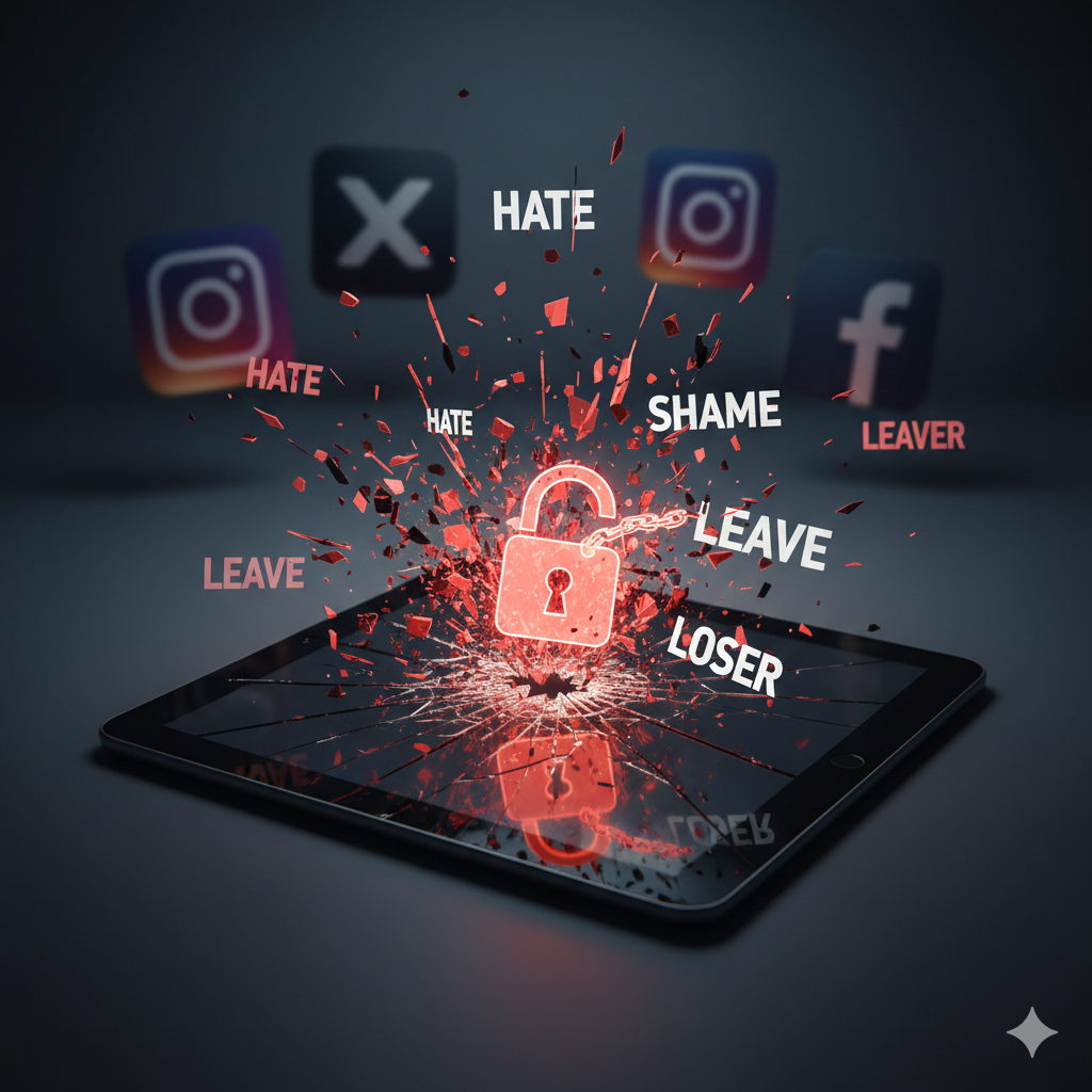 Acoso en redes sociales: guía práctica para detectar, bloquear, guardar pruebas y denunciar