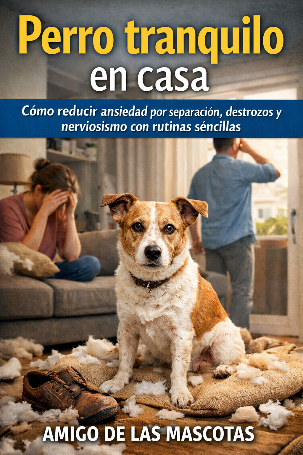 ¿Tu perro destroza todo cuando te vas? Descubre la reseña de Perro tranquilo en casa: un libro con un plan de 4 semanas para reducir ansiedad por separación, hiperapego y ladridos. Ideal para dueños que viven en piso. Incluye enlace de compra y guías prácticas.